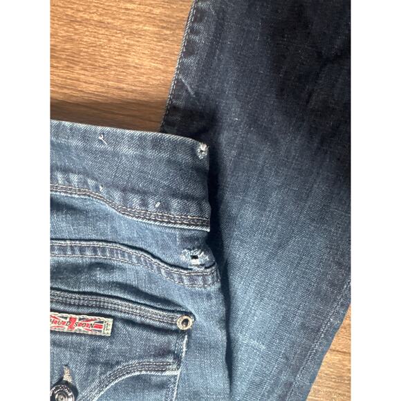 Hudson Jeans Beth Midrise Baby Bootcut Dark Wash Women’s Size 26 Made in USA - Picture 4 of 9